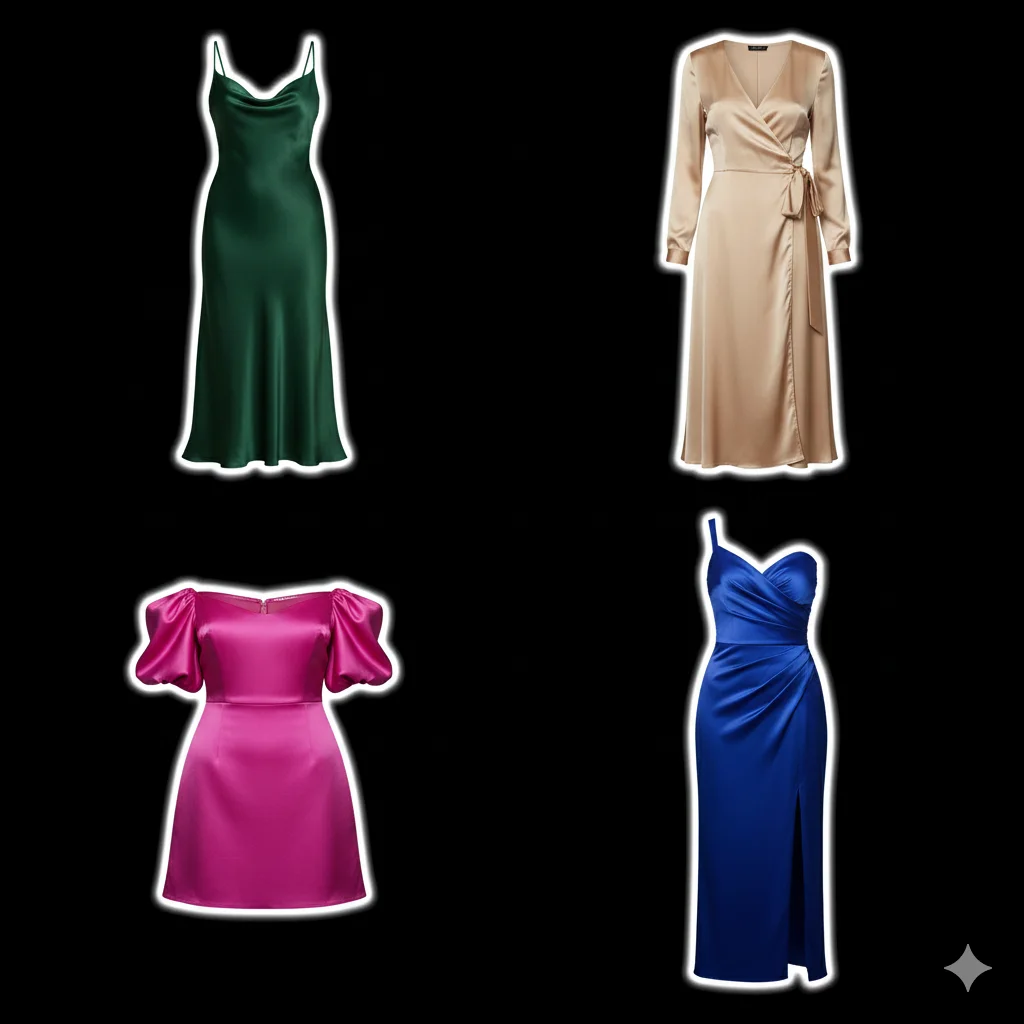 Satin Dress Supplier